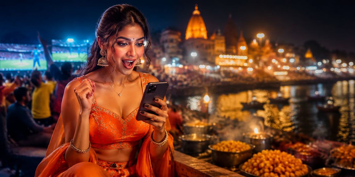 Players betting on cricket in Varanasi alongside Andar Bahar play
